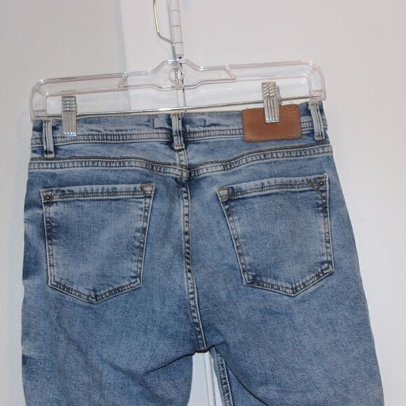 Zara Distressed Skinny jeans Women Size 04 - Picture 10 of 13